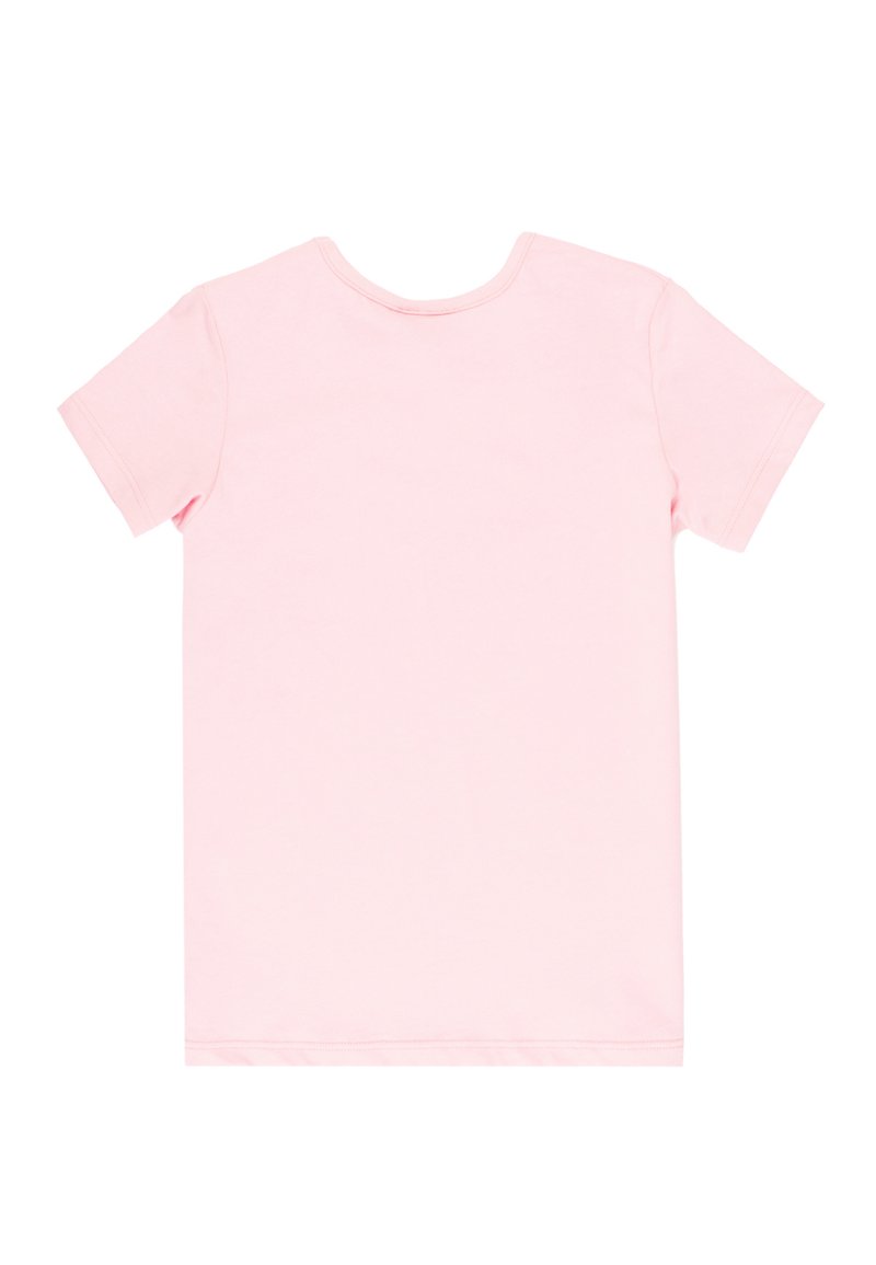 T-shirt con ricamo di Miu Miu in Rosa