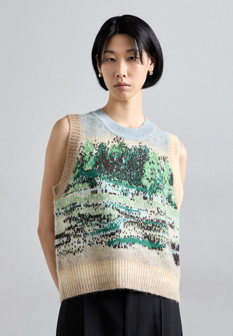 MUNTHE SPACY - Pullover - olive