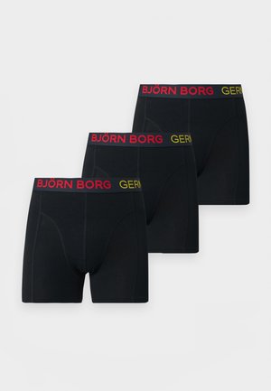 Björn Borg, GERMANY 3 PACK - Hipster - black