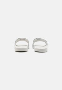 Calvin Klein Jeans SLIDE  - Chanclas de baño - bright white/black