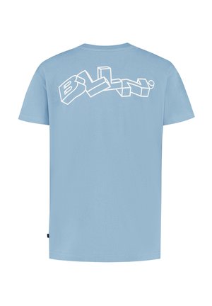 LOOSE FIT CREWNECK - T-Shirt print - blue grey