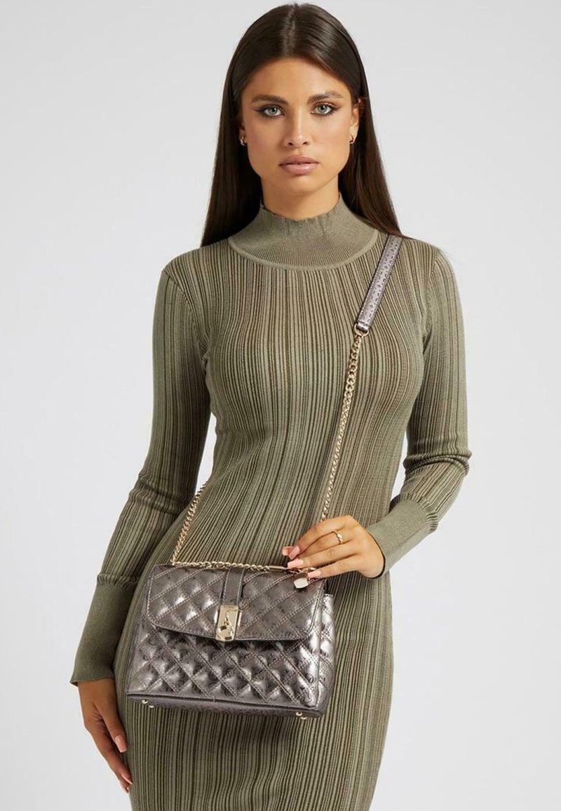 Guess Clutch pewter/beige Zalando.nl
