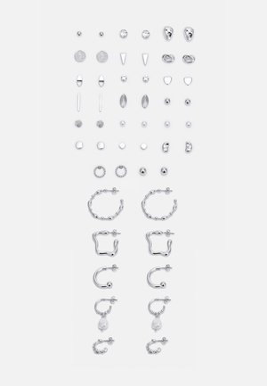 25 PACK - Earrings - silver-coloured