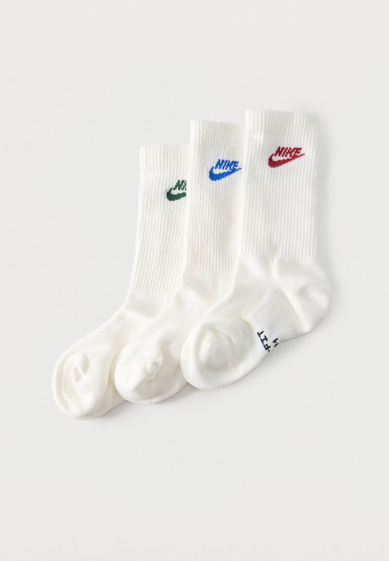 Nike SportswearFUTRA UNISEX 3 PACK - Strumpor - off-white
