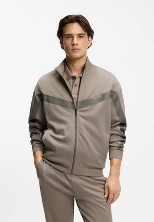 DARTI - Sweater met rits - light brown seven