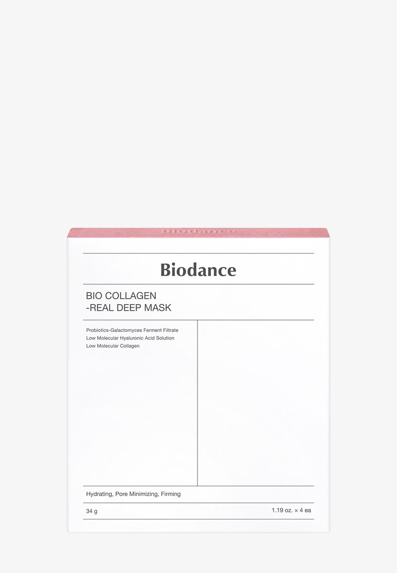 Biodance 4 PACK BIO COLLAGEN-REAL DEEP MASK - Ansiktsmaske