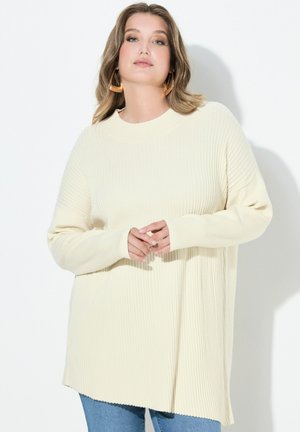 MIAMODA Striktrøje - off-white