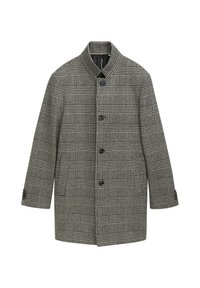 Manteau classique - ecru black houndstooth