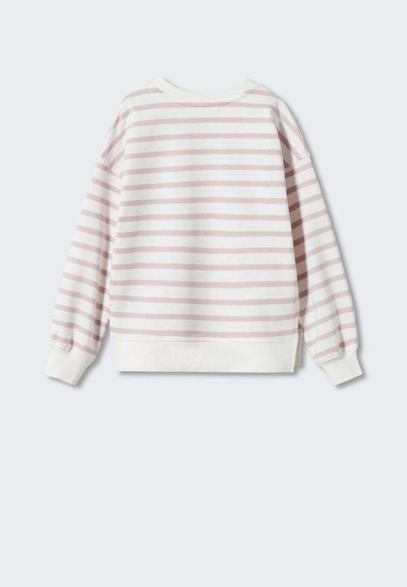Mango Kids STRIPED - Sweatshirt - bianco sporco/offwhite - Zalando.de