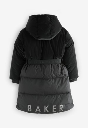 Baker by Ted Baker REGULAR FIT - SHOWER RESISTANT LONGLINE BELTED  - Parkaer - black