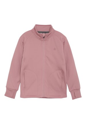 BRUSHED INSIDE - Fleece jacket - foxglove