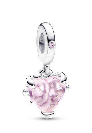 FAMILY TREE HEART DANGLE - Charm - silver coloured