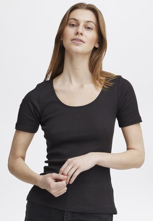 OXISAN 2 PACK - T-paita - black black