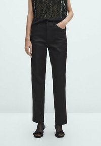 Massimo Dutti Jeans a sigaretta - black