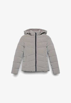 Calliope IMBOTTITO CON CAPPUCCIO - Winterjacke - fango chiaro