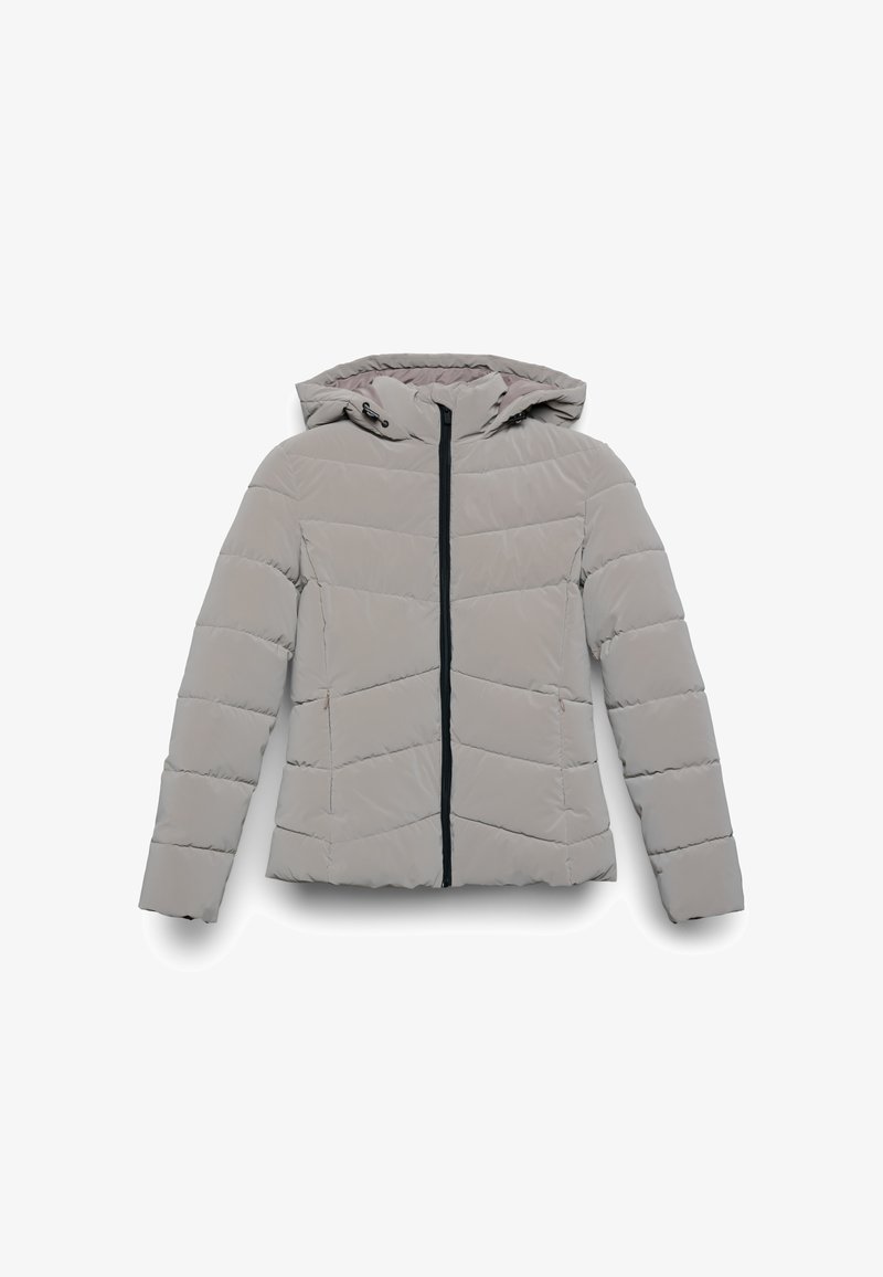 Calliope IMBOTTITO CON CAPPUCCIO - Giacca invernale - fango chiaro