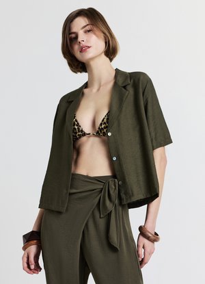 Calliope Camicia - verde militare scuro