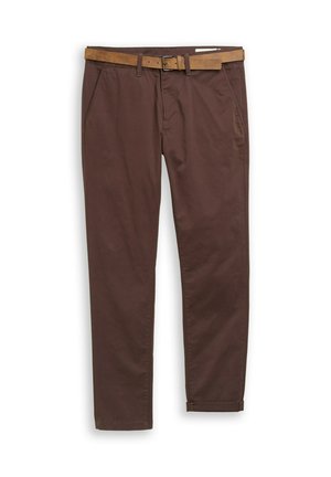 TOM TAILOR DENIM, Chino - cool dark brown