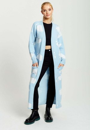CLOUD PATTERN - Cardigan - blue