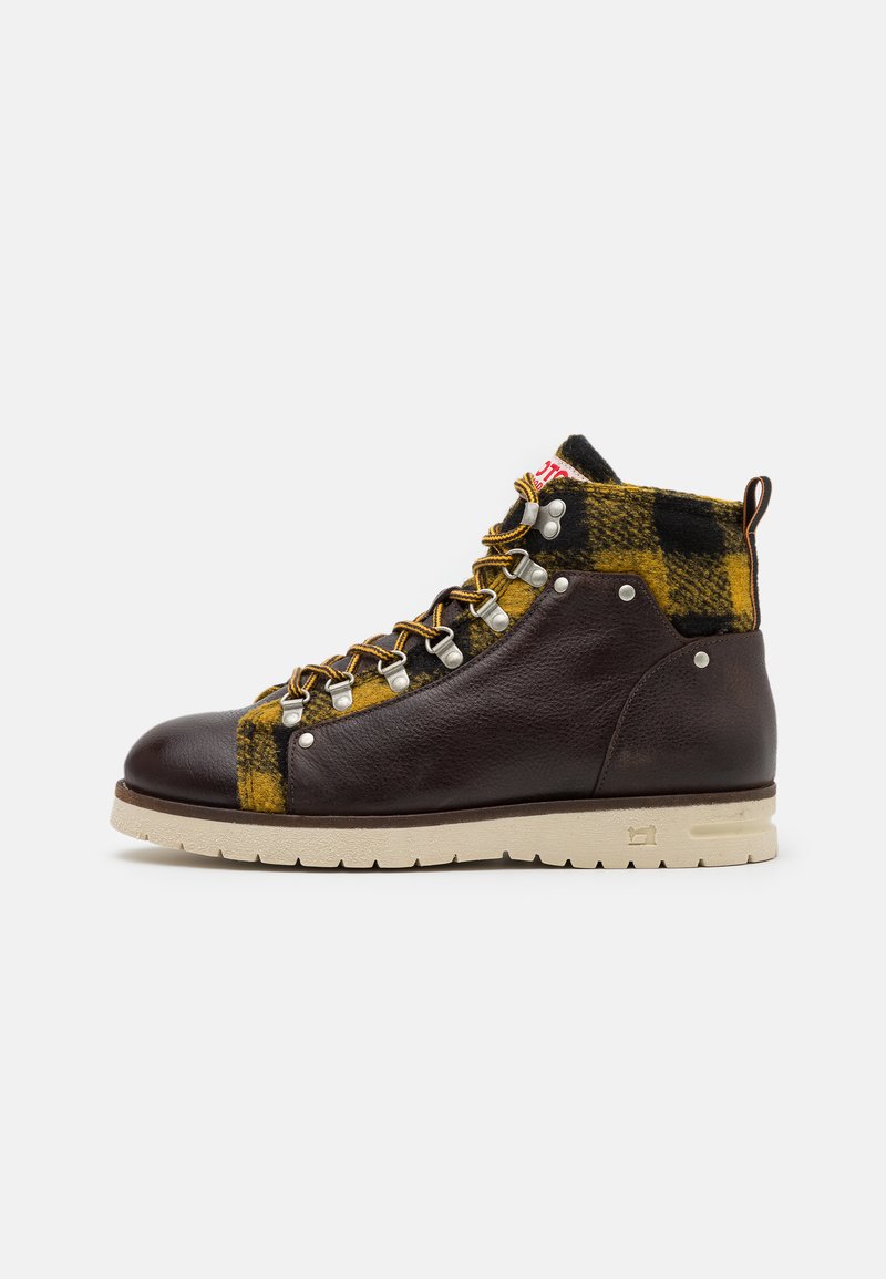 Scotch & Soda LEVANT - Lace-up ankle boots - dark brown