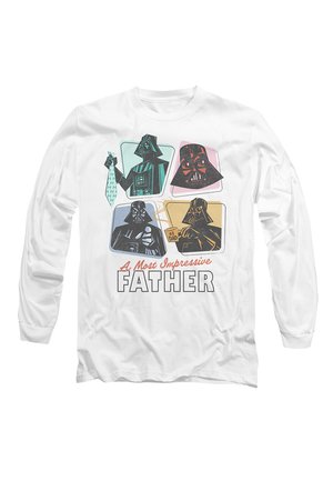 RETRO MOST IMPRESSIVE FATHER - Long sleeved top - white