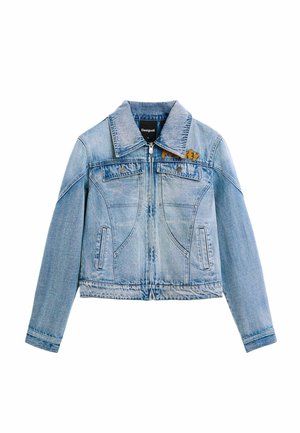 Desigual, DISNEY™ PRINTED JACKET - Denim jacket - blue