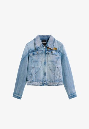 Desigual, DISNEY™ PRINTED JACKET - Denimová bunda - blue
