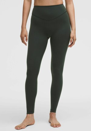 Tights - rainforest green