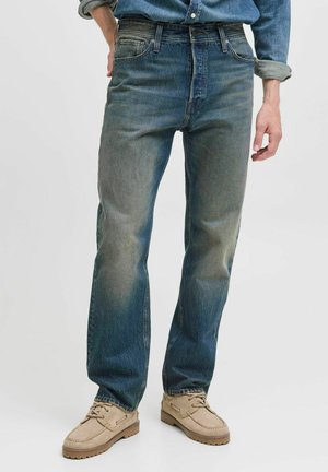 JJICHRIS JJORIGINAL - Tiesaus kirpimo džinsai - blue denim