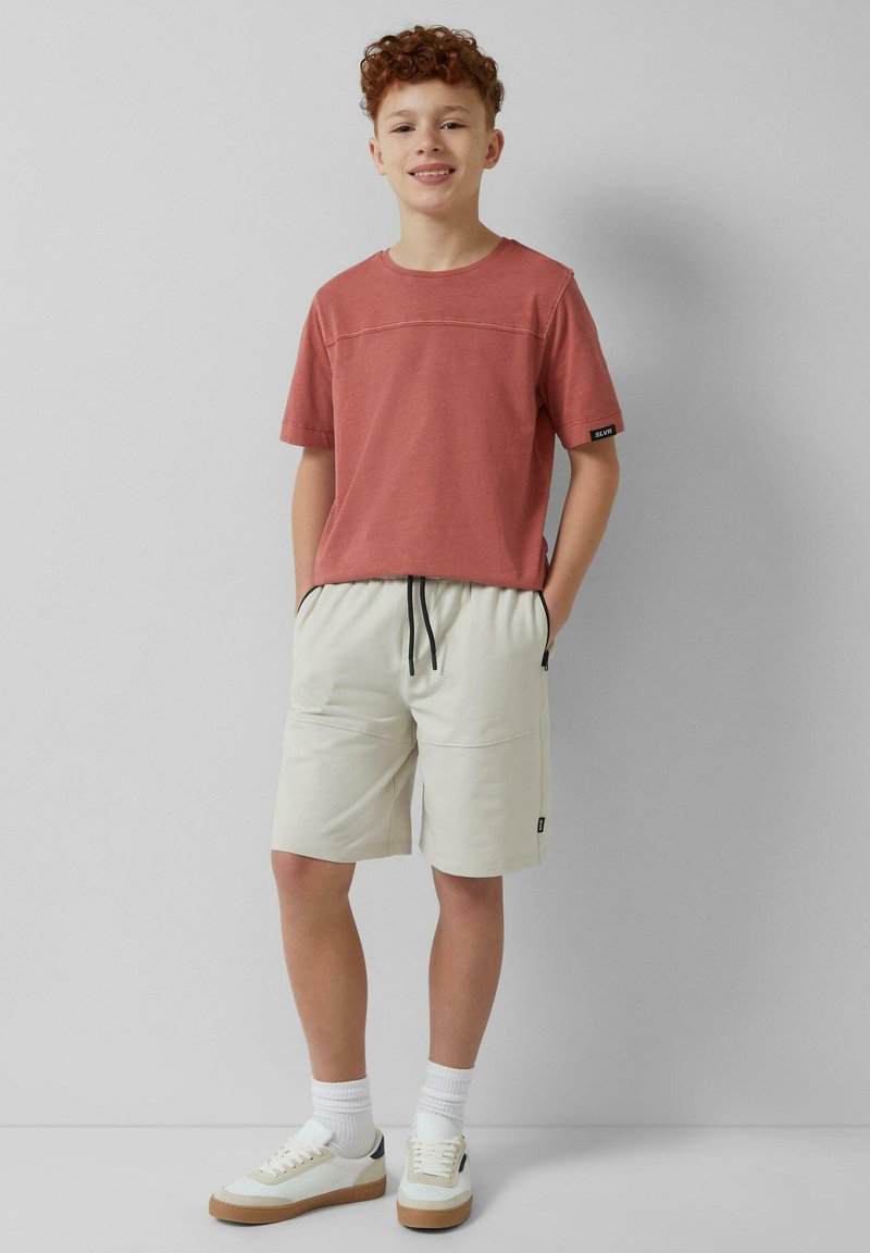 S.Oliver Pantaloncini Sportivi Uomo – Bermuda In Morbido Mix Di Cotone Con Tasca Posteriore