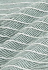 Next TEXTURED STRIPE - REGULAR FIT - Camiseta estampada - sage green