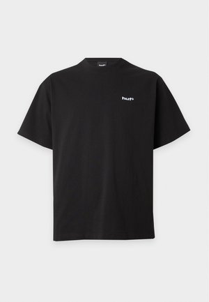 HUF, EMBROIDRED TEE - Basic T-shirt - black/white