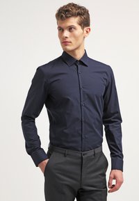 HUGO - KENNO - Formalna srajca - navy Miniaturna slika 1