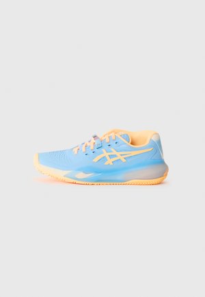 GEL RESOLUTION - Hardloopschoenen voor op de weg - stone wash/orange glow