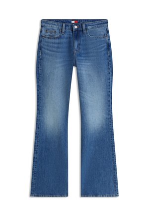 Tommy Jeans, CLEO MID FLAP - Vaqueros bootcut - denim medium