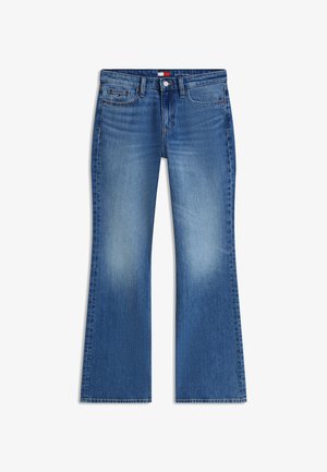 Tommy Jeans, CLEO MID FLAP - Τζιν Bootcut - denim medium