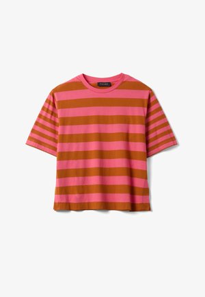 PIOMBO, Camiseta estampada - brown pink