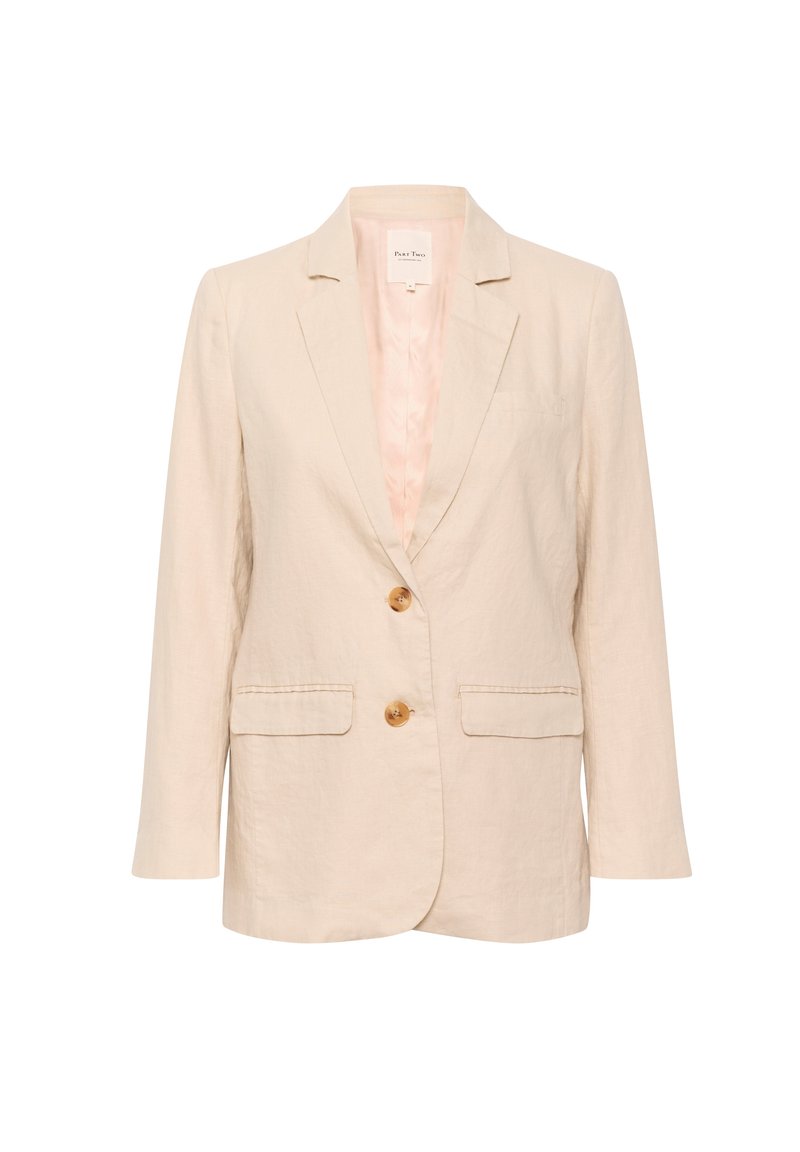 Part Two Halflange jas beige
