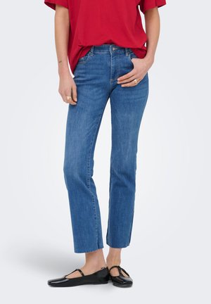 ONLY, Flared fit ONLANN-KENYA Mid waist - Дънки с широк крачол - medium blue denim