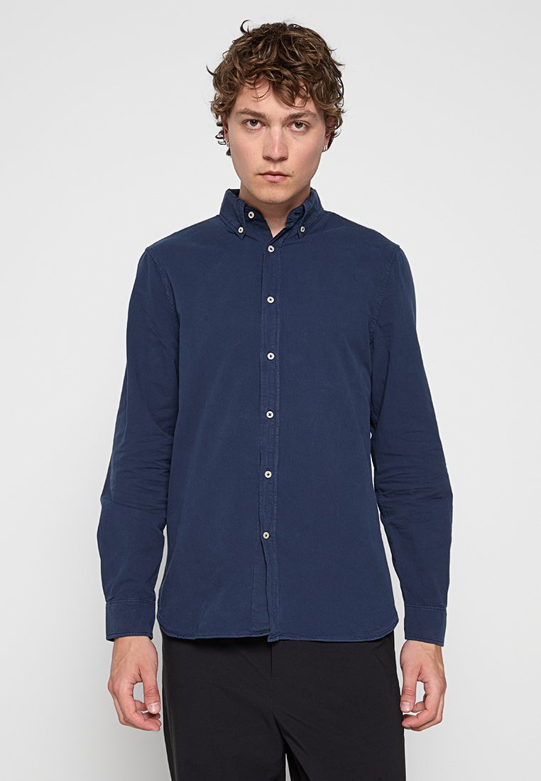 Ecoalf Overhemd donkerblauw