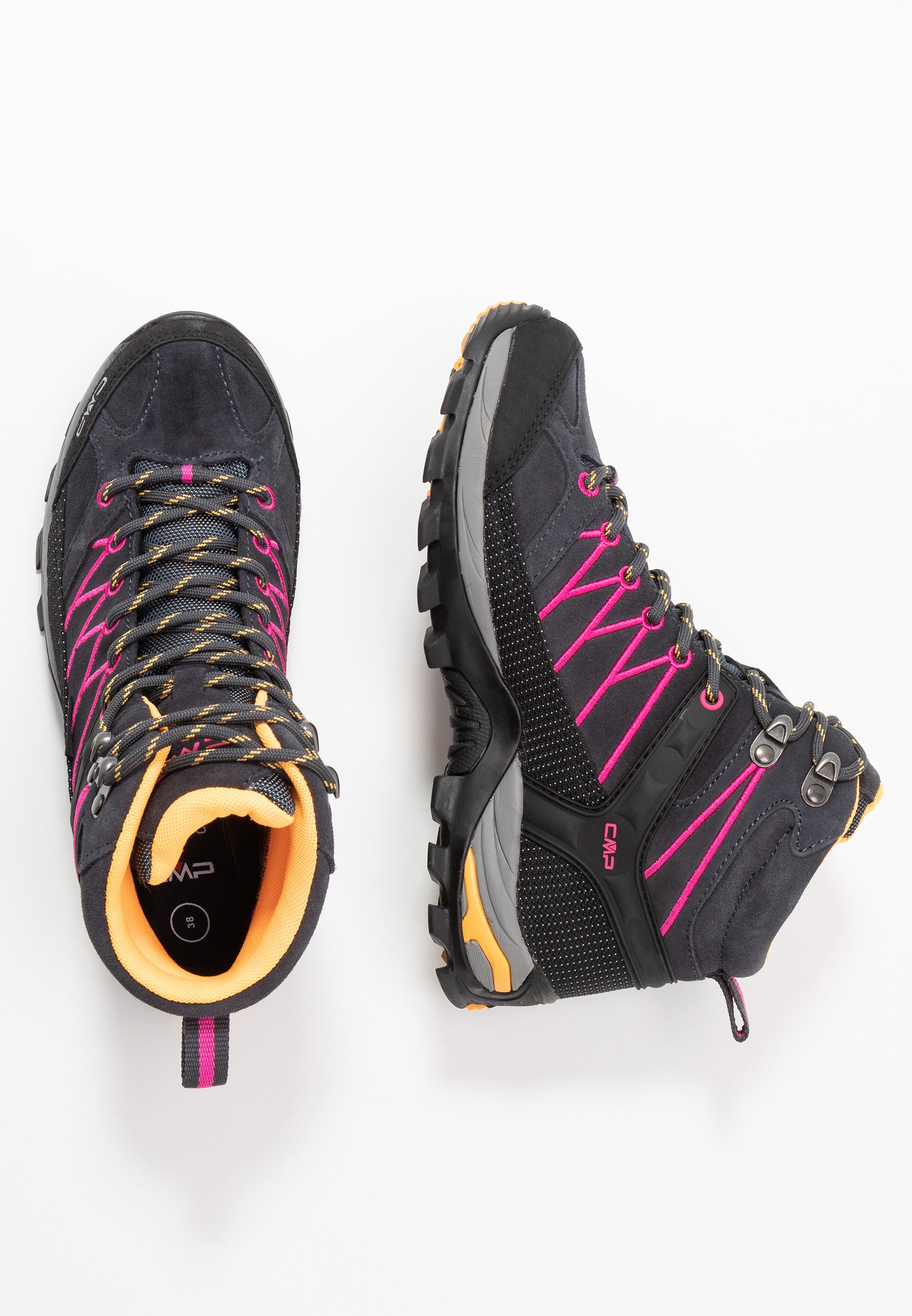 CMP RIGEL MID TREKKING SHOE WP Fjellsko antracite CMP RIGEL MID TREKKING SHOE WP Fjellsko greyfuxiaice