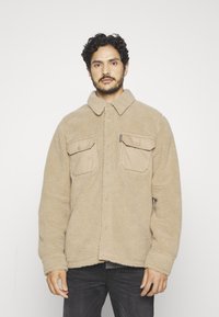 Schott SHWAZE - Jachetă din fleece - beige