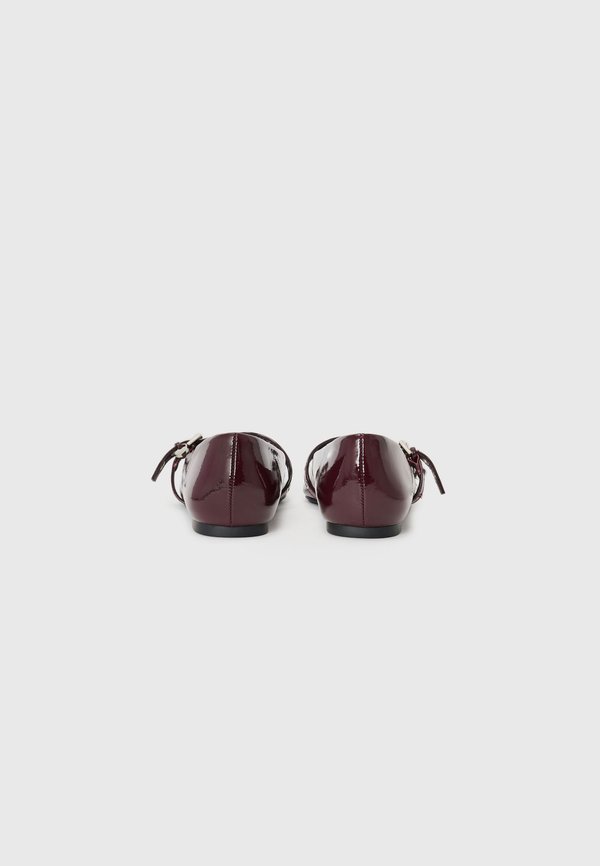 Ballet pumps - dark cherry4