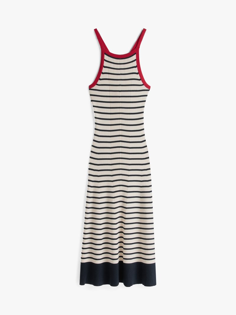 Tommy Hilfiger TH X SOFIA RICHIE GRAINGE STRIPE KNIT DRESS - Day dress -  dark night navy/light blue - Zalando.co.uk