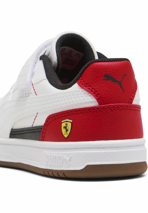 PUMA SCUDERIA FERRARI CAVEN III SNEAKERS UNISEX - Trainers - white- white-rosso corsa — photo 6
