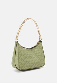 MICHAEL Michael Kors JET CHARM CHAIN POUCHETTE - Rankinė - light sage