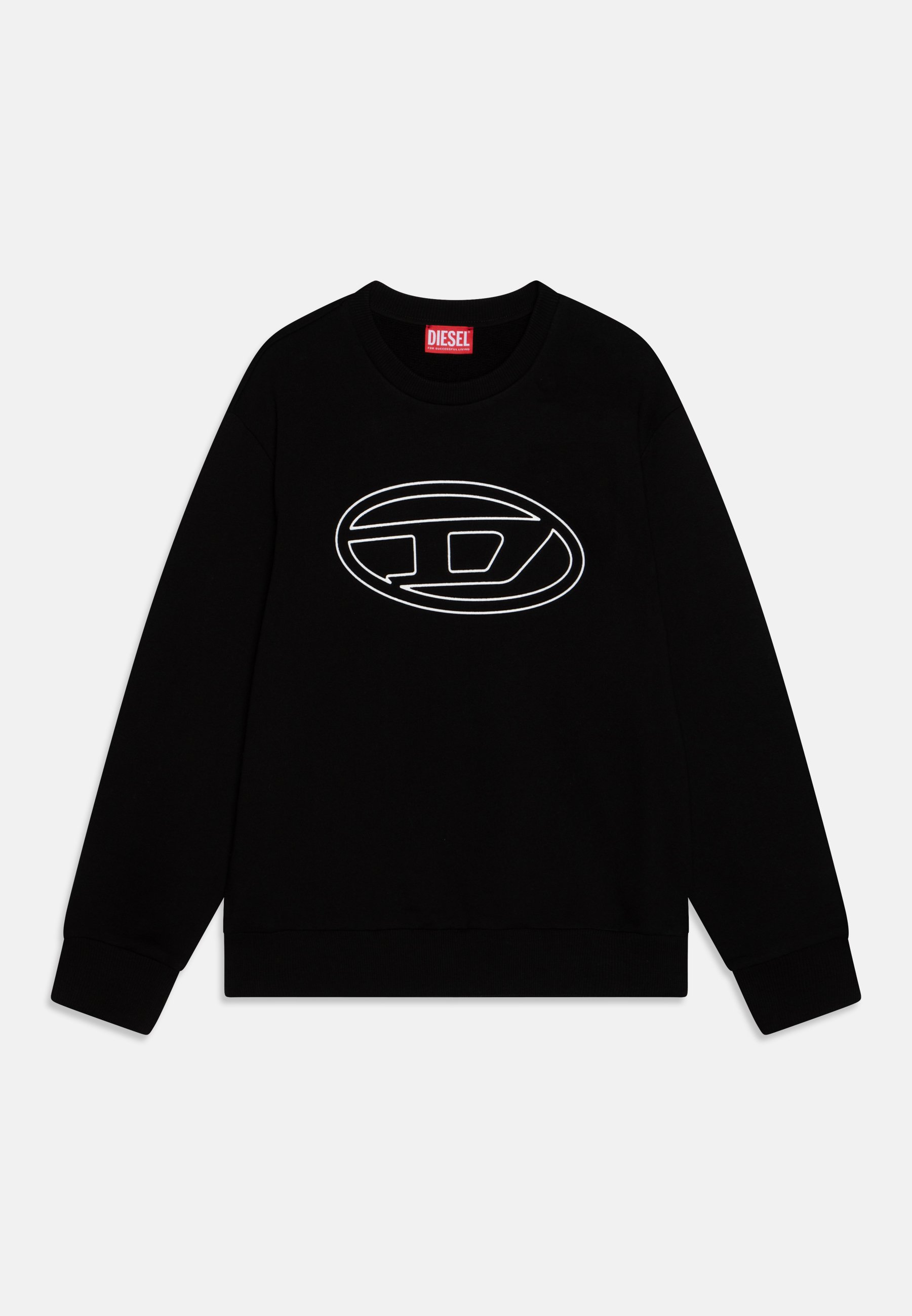 Diesel SMARTBIGOVAL OVER UNISEX Felpa nero