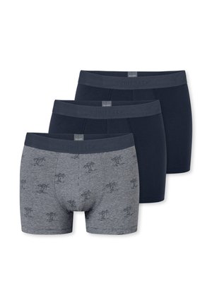 3 PACK - Boxerkalsong - dunkelblau