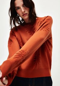 adL LONG SLEEVE  - Strickpullover - orange