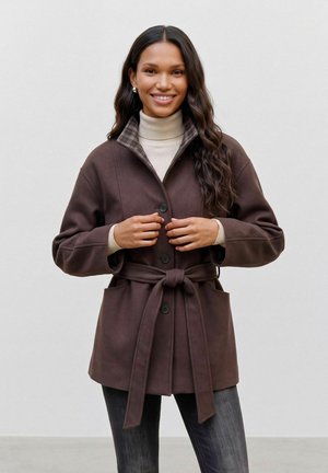 Vero Moda, JACKET VMALBA JACKET - Manteau classique - chocolate martini